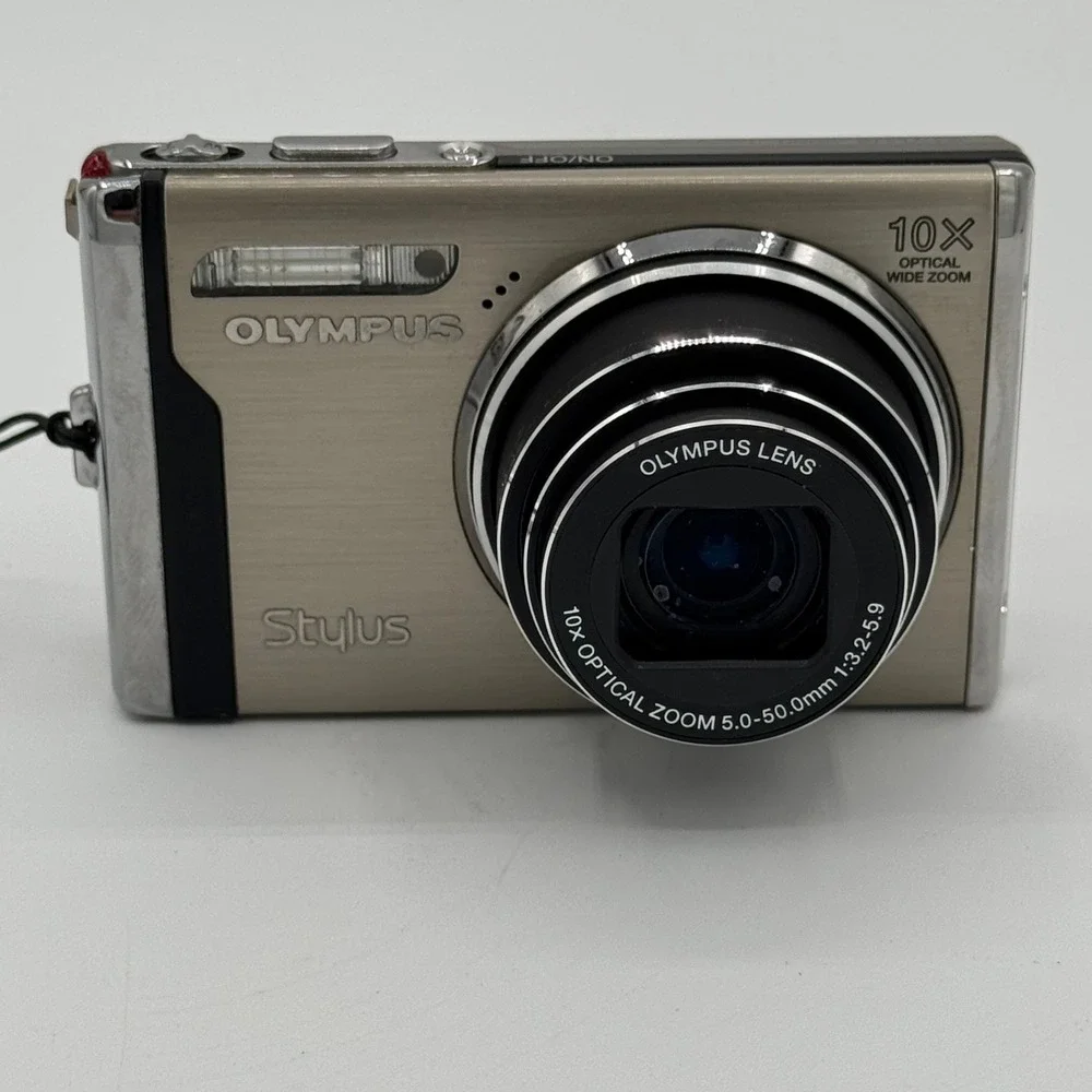 Olympus Stylus 9000 Digital Camera 12MP 10x Optical Wide Zoom Gold Champagne